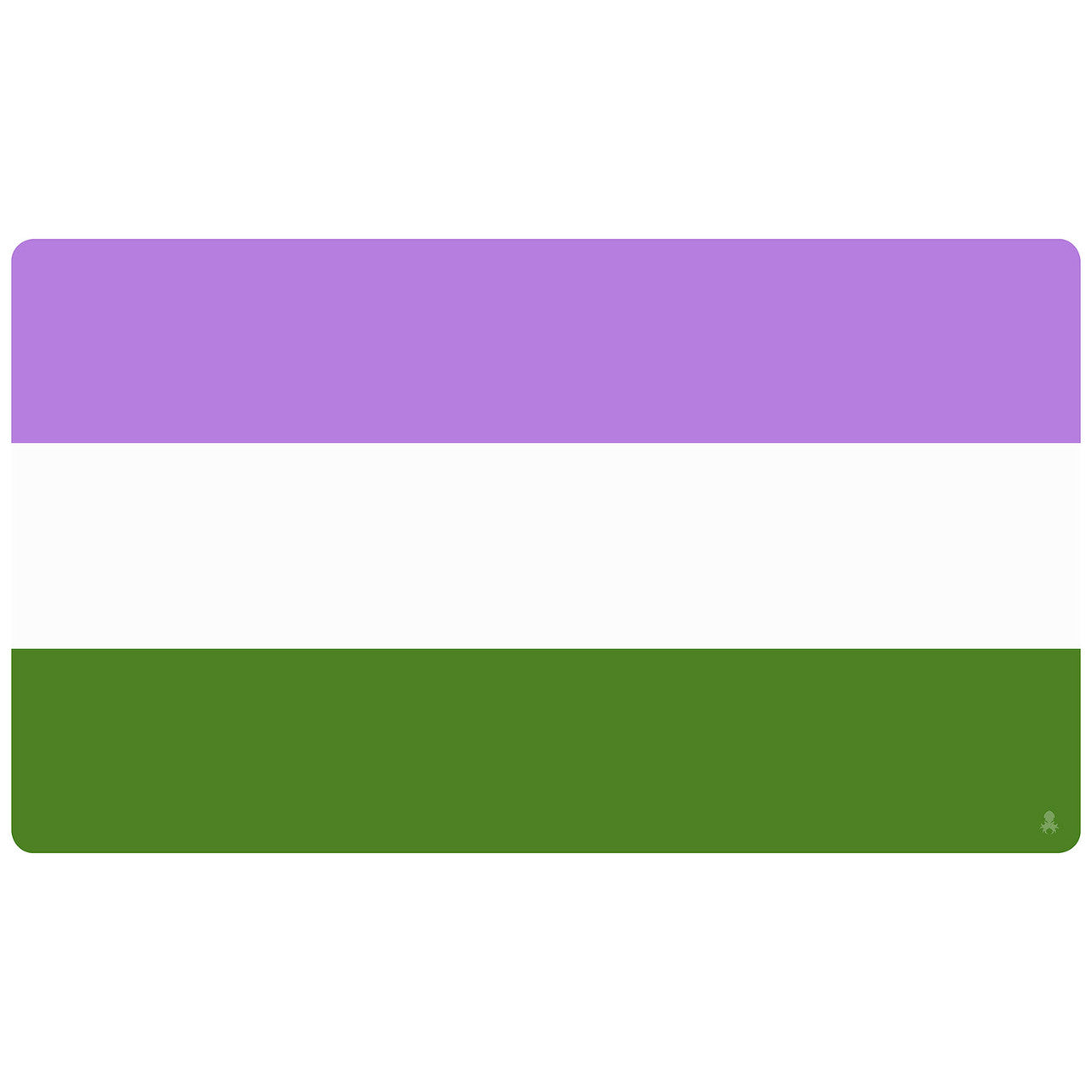 Genderqueer Pride Flag Game Mat